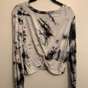 Tie dye crop top